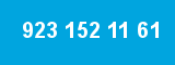 923 152 11 61